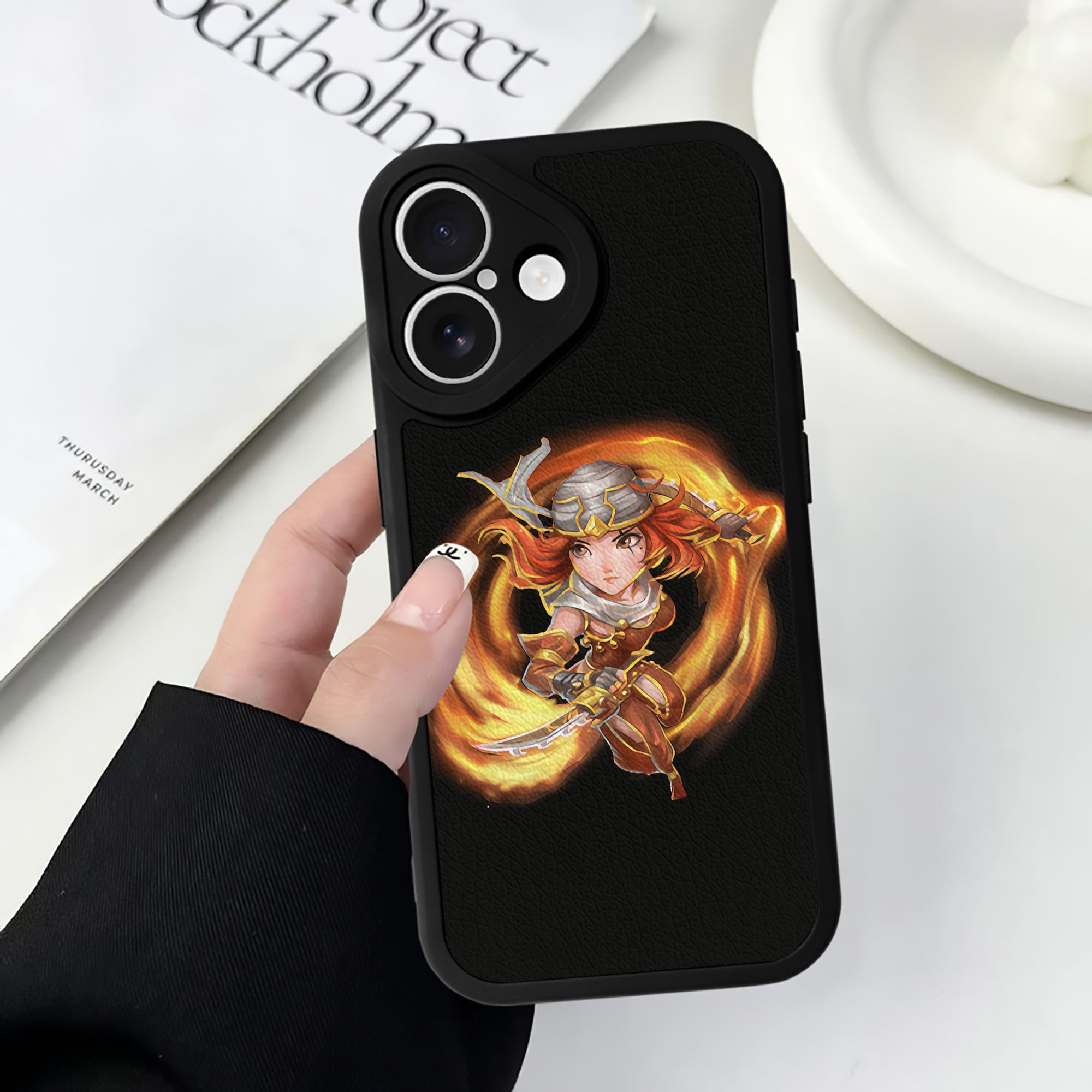 リーグ・オブ・レジェンド League of Legends LOL 【iPhone 16シリーズ対応】シリコンスマホケース（レザー調） 材質：シリコン